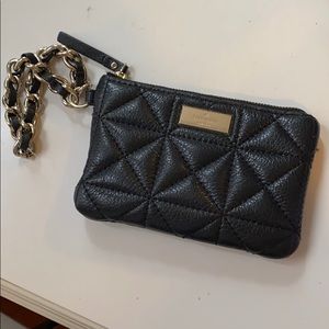 Kate spade quilted wallet wrislet